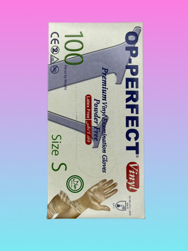 دستکش ونیل مدیوم برند او پی